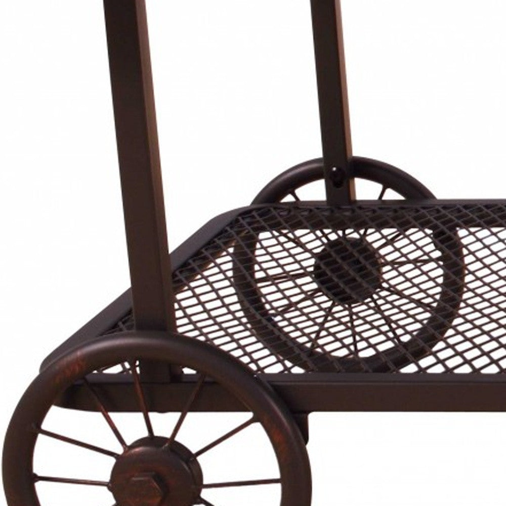 Heritage Wheel Coffee Table