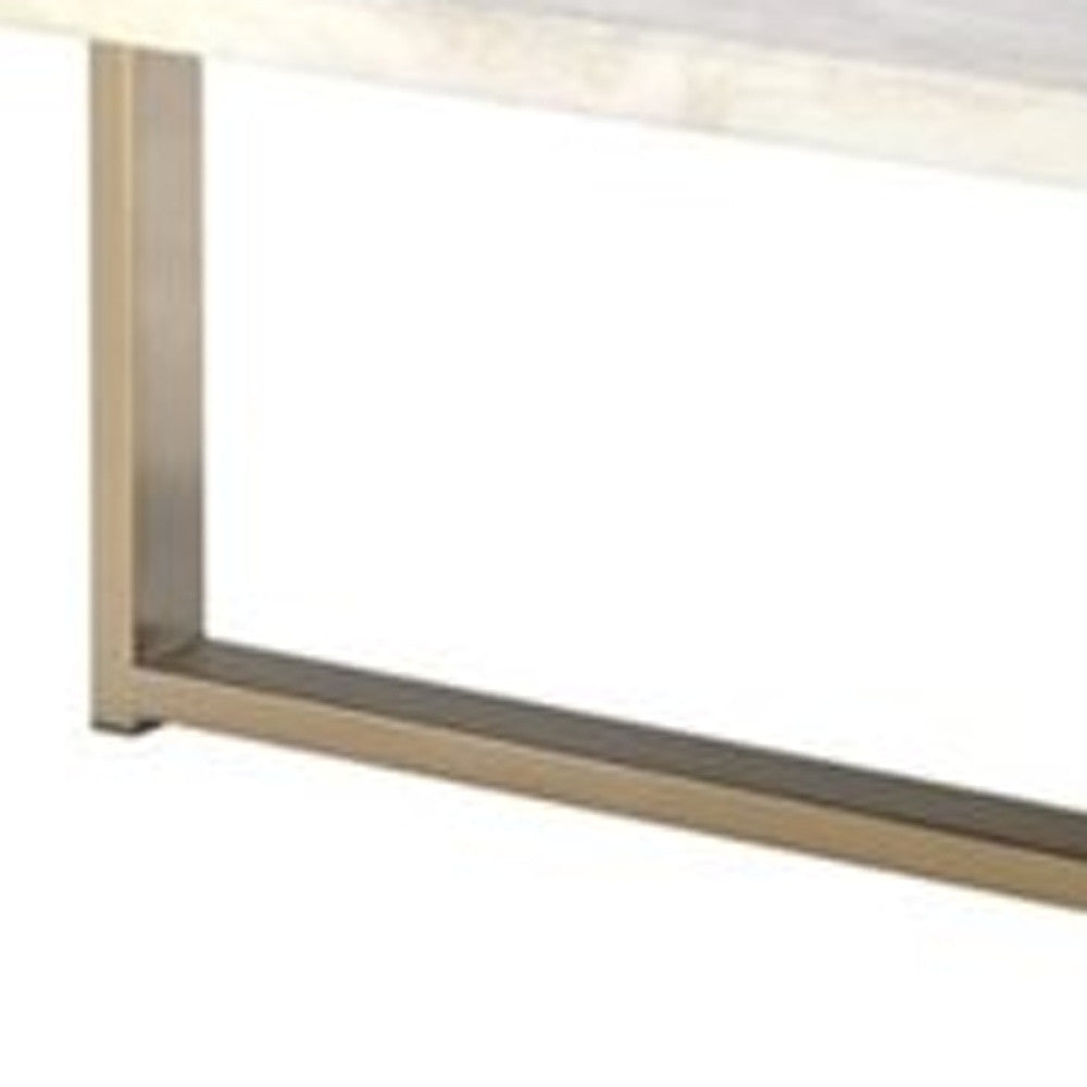 Luxe Marble Coffee Table