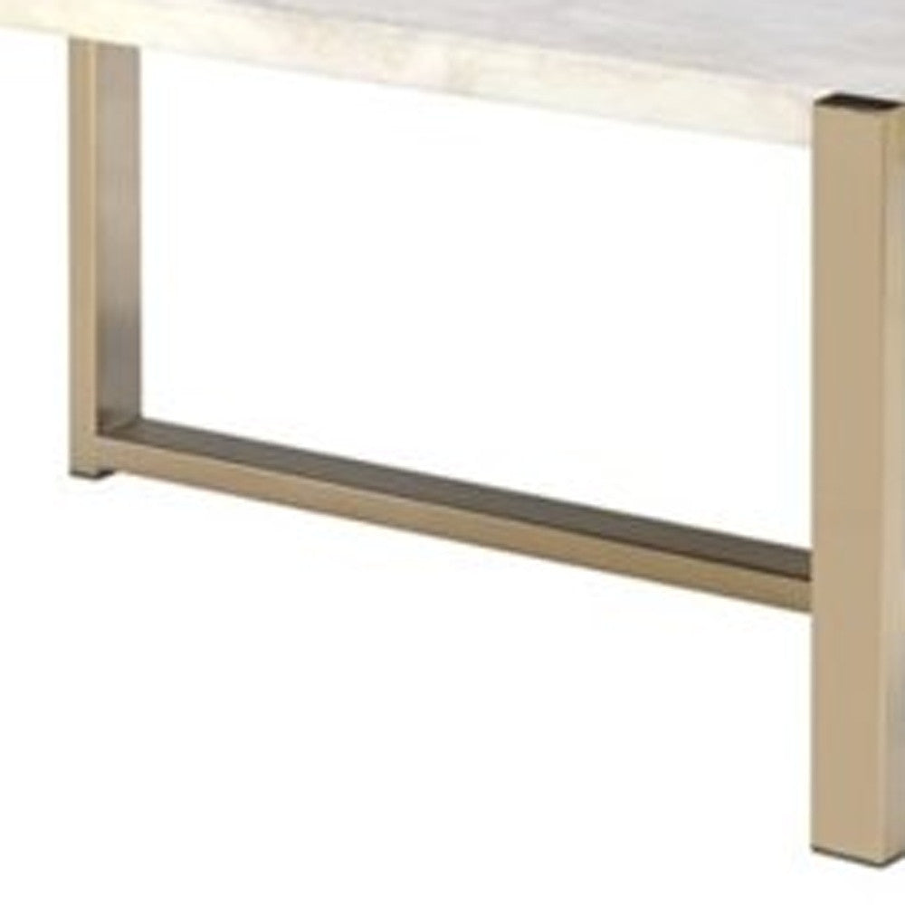 Luxe Marble Coffee Table
