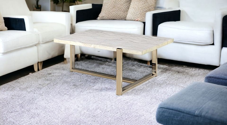 Luxe Marble Coffee Table