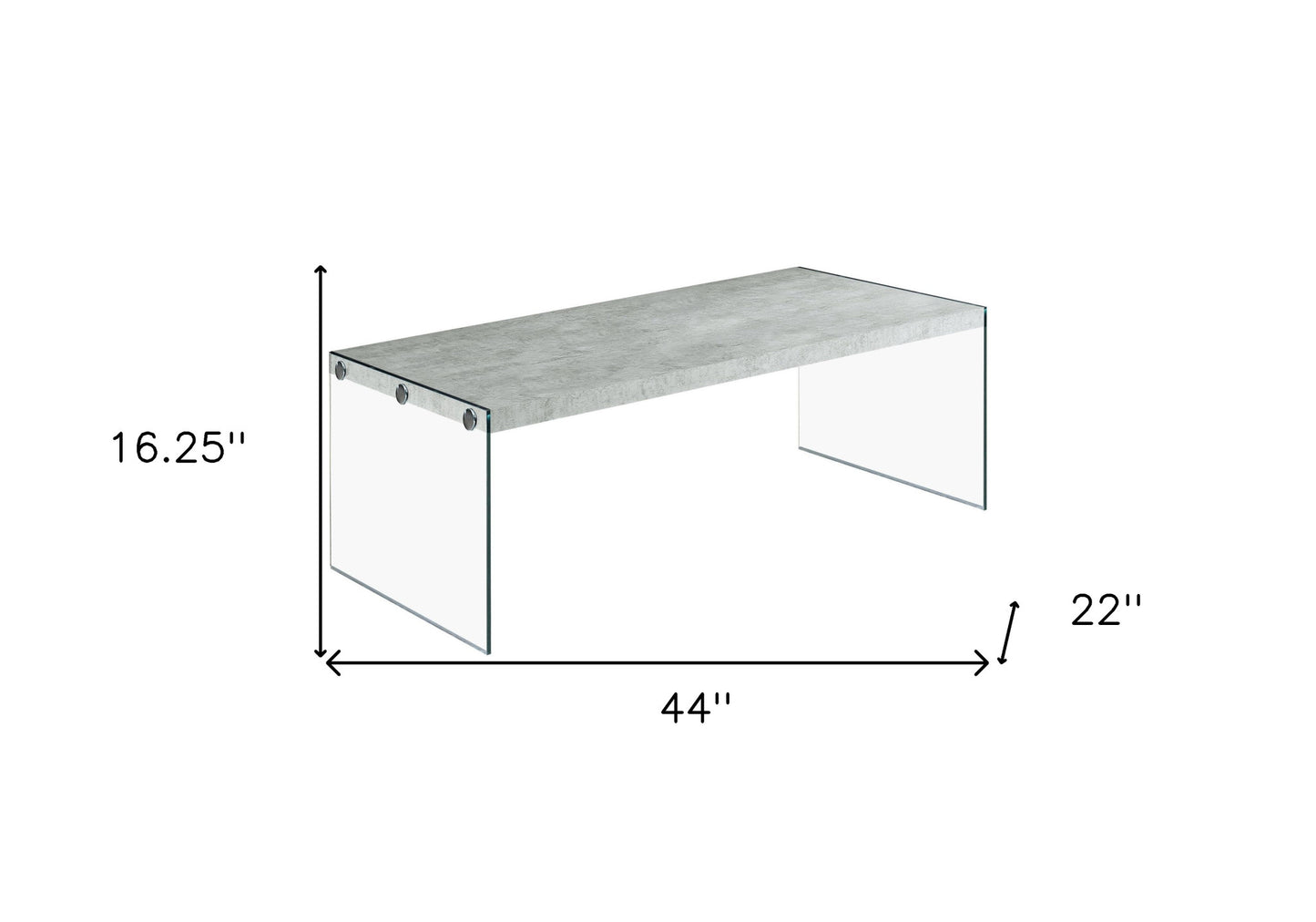 The Crystal Slate Coffee Table