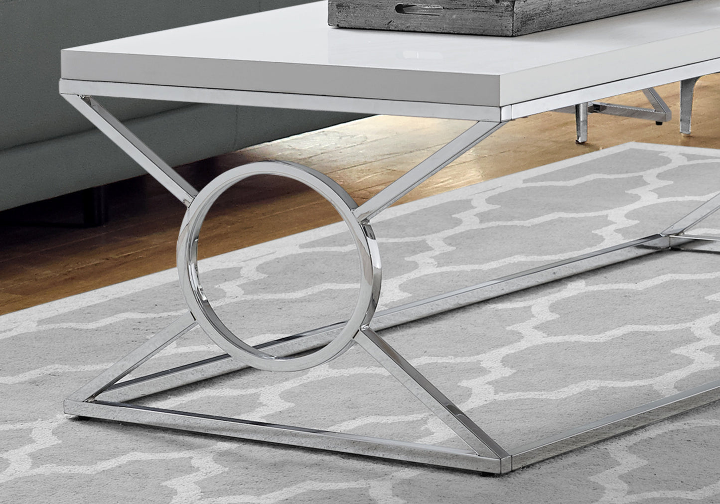 Silver Luxe Coffee Table