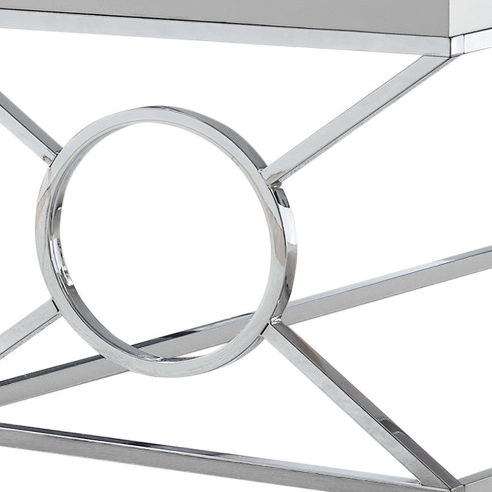 Silver Luxe Coffee Table