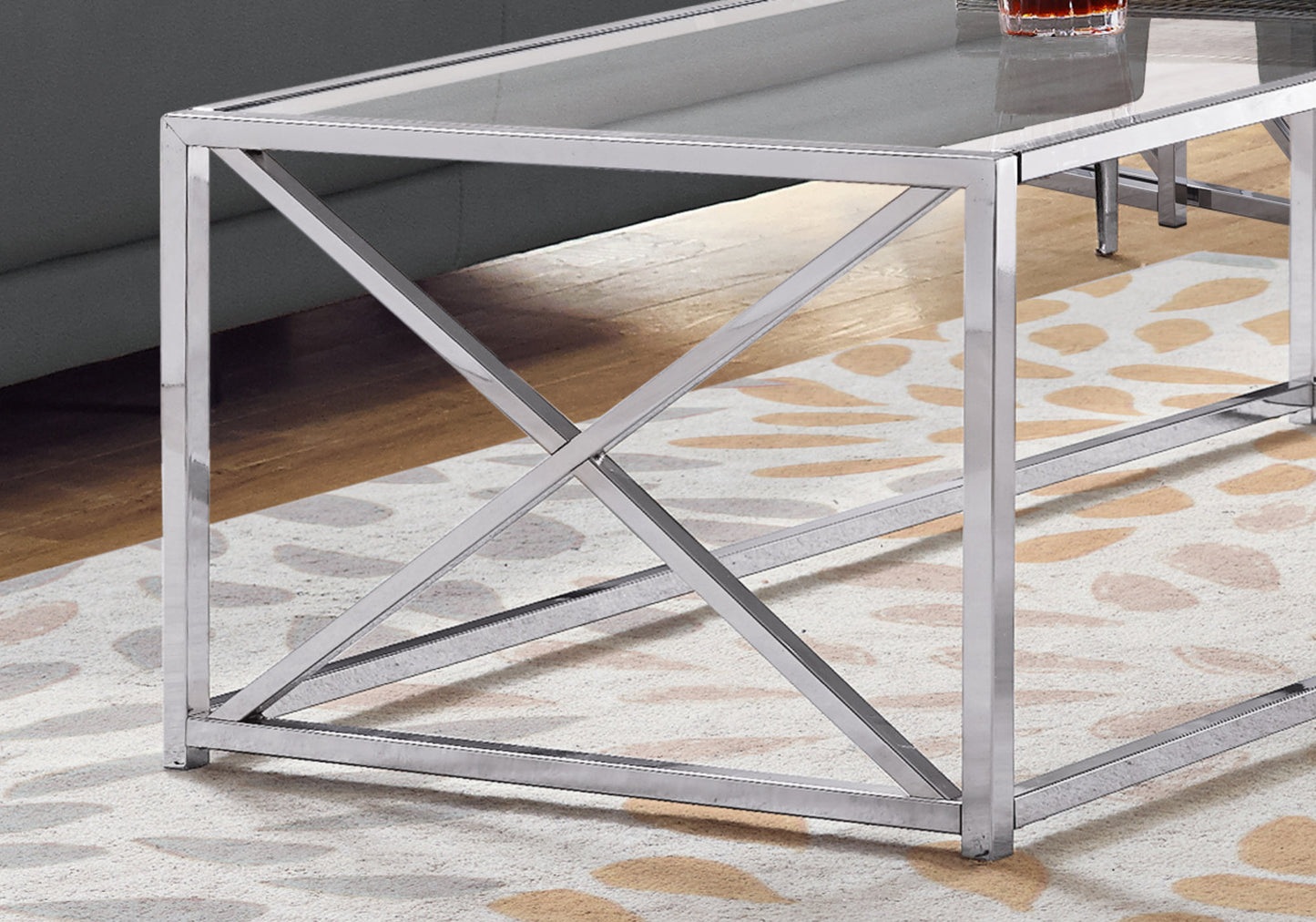 Sleek Reflections Coffee Table