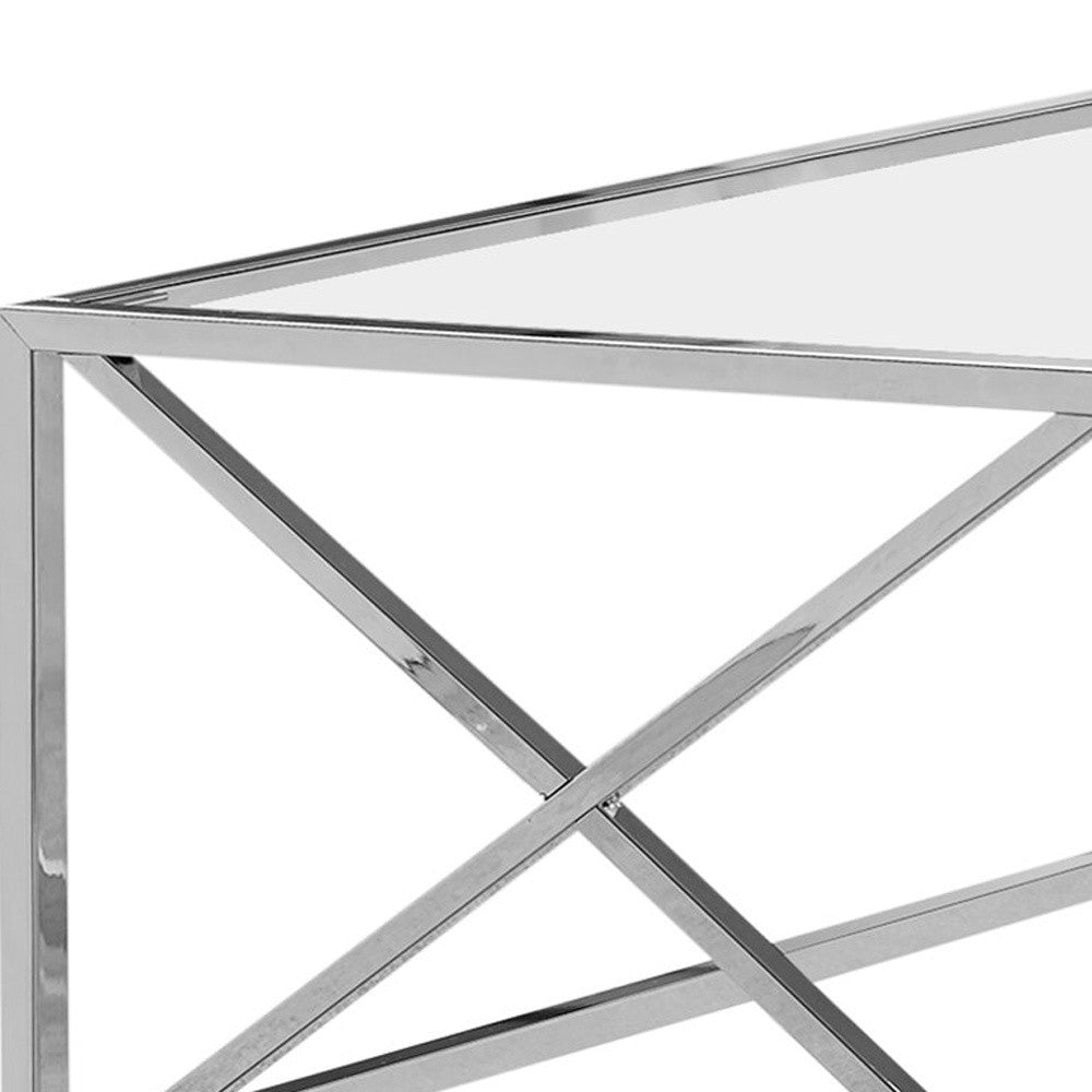 Sleek Reflections Coffee Table