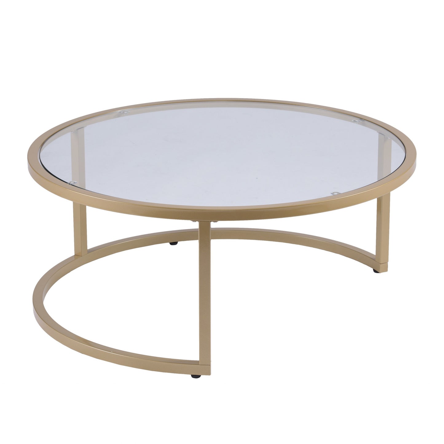 Aurora Gold 2 Piece Coffee Table Set