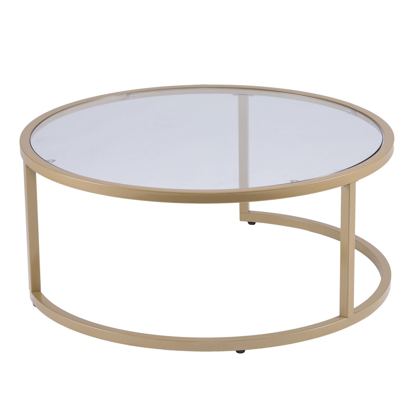 Aurora Gold 2 Piece Coffee Table Set