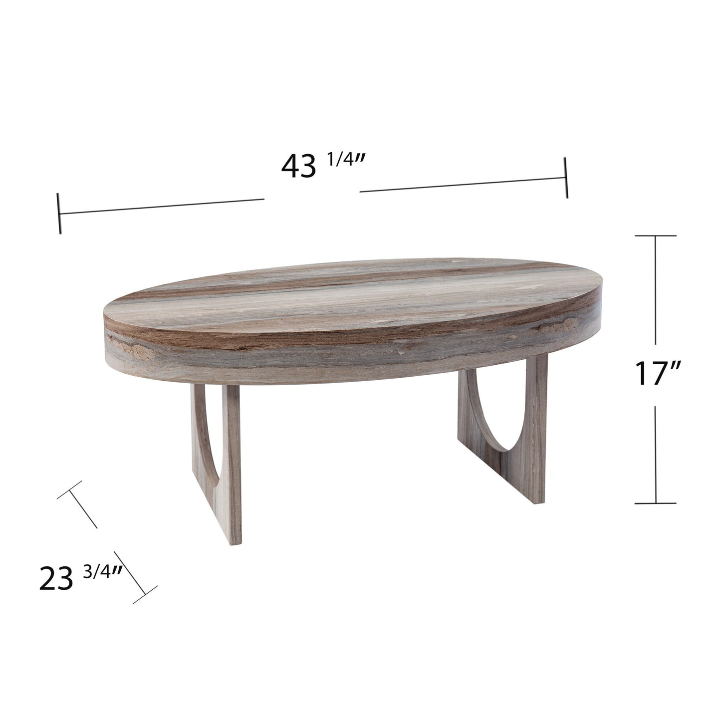 The Classic Curve Coffee Table