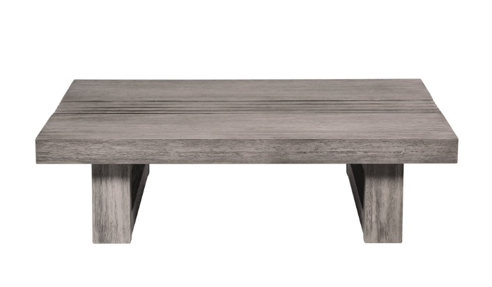 Sylvan 33" Gray Solid Wood Outdoor Coffee Table
