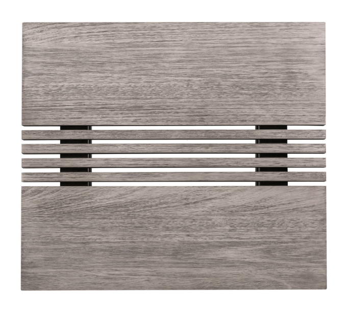 Sylvan 33" Gray Solid Wood Outdoor Coffee Table