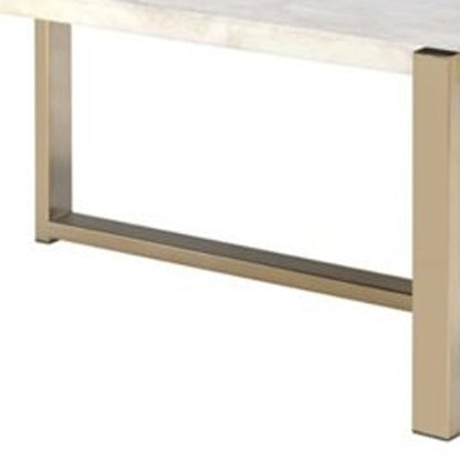 Luxe Marble Coffee Table
