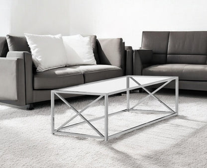 Sleek Reflections Coffee Table