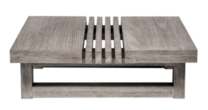 Sylvan 33" Gray Solid Wood Outdoor Coffee Table