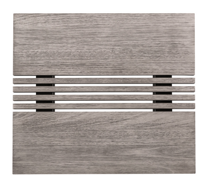 Sylvan 33" Gray Solid Wood Outdoor Coffee Table